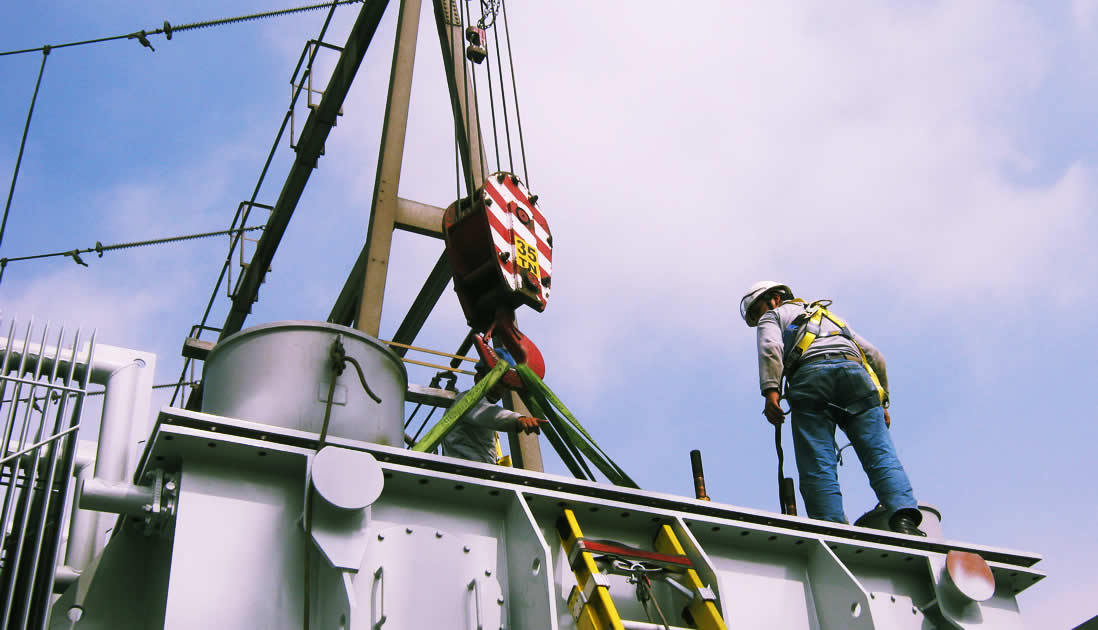 Mantenimiento Integral Especializado<br> de trasformadores de media y alta tension