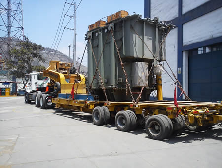 Desmontaje, Traslado y Montaje de Transformador de Potencia