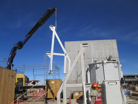 Montaje de Transformador de Potencia