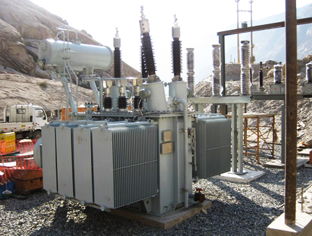 Montaje de Transformador de Potencia