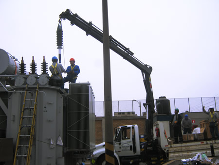Montaje de Transformador de Potencia