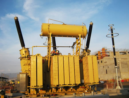 Pruebas elÃ©ctricas de Transformador de Potencia para Fenix Power